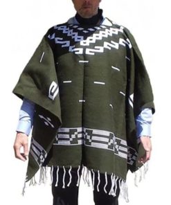 Man With No Name A Fistful of Dollars Clint Eastwood Western Wool Poncho