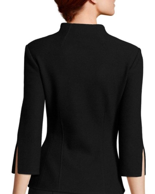 Yellowstone Beth Dutton Black Notch-Neck Blazer