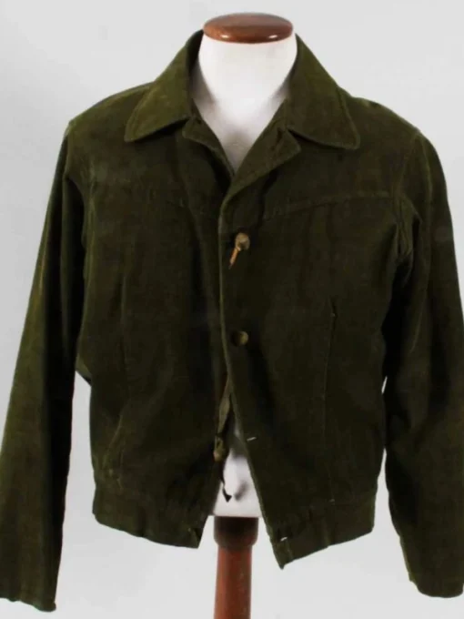Little Joe Cartwright Bonanza Michael Landon Green Jacket