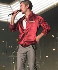 Alex Turner RedBomber Jacket