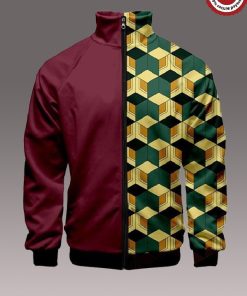 Giyu Tomioka Demon no Yaiba Haori Bomber Jacket