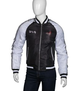 Godzilla Bomber Satin Jacket