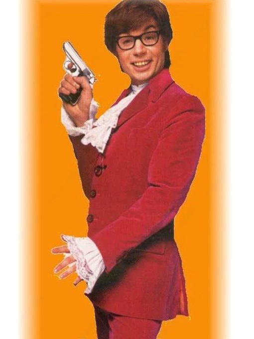 Austin Powers Red Suit