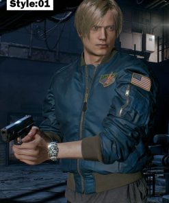 Resident Evil 4 Leon Kennedy Costumes Casual Jacket