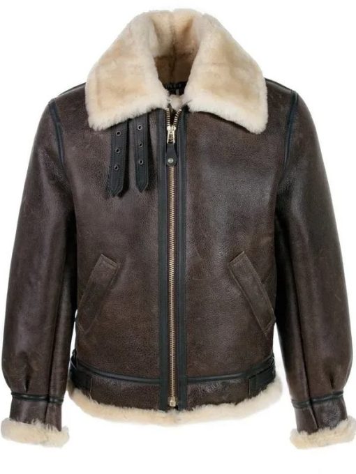Resident Evil 4 Remake Leon Kennedy Leather Brown Jacket
