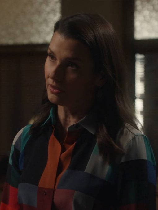 Blue Bloods Season 13 Erin Reagan Colorblock Shirt