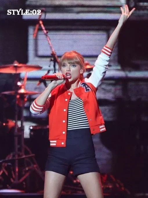 Taylor Swift Red Tour Varsity Jacket