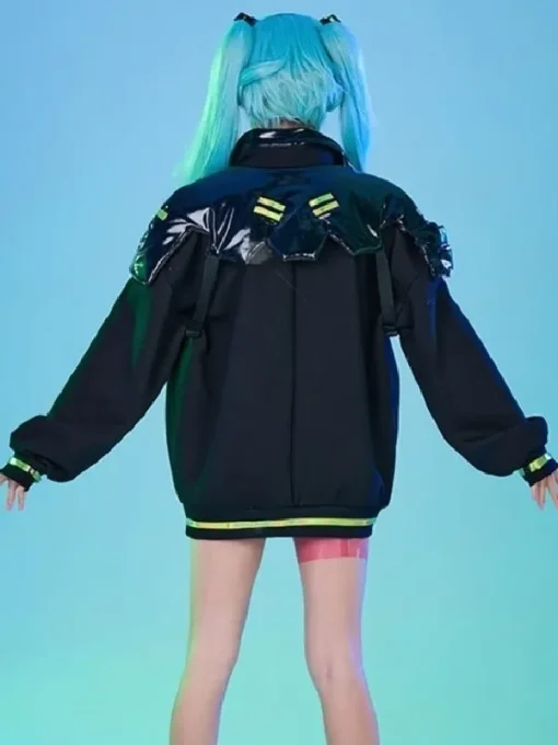 Alex Cazares Cyberpunk Edgerunners Rebecca Zipper Black Jacket
