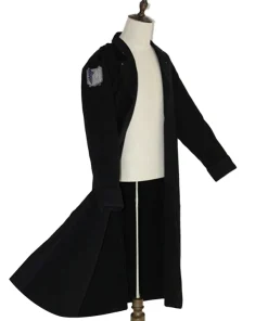 Levi·Ackerman Attack on Titan Cosplay Long Black Coat
