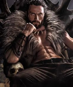 Aaron Taylor Johnson Kraven The Hunter Lion Vest