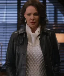 Firefly Lane Season 2 Tully Hart Leather Coat