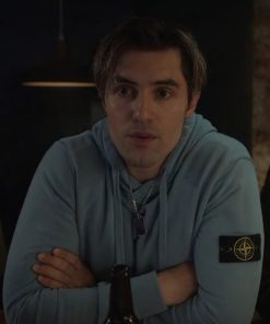 Jamie Tartt Ted Lasso S03 Phil Dunster Blue Hoodie