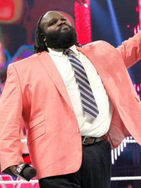 WWE Mark Henry Salmon Jacket Texas Jackets