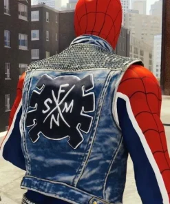 Spider-Man Across the Spider-Verse 2023 Spider-Punk Blue Vest