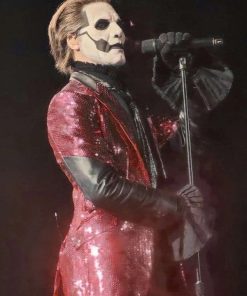 Cardinal Copia Red Sequin Jacket