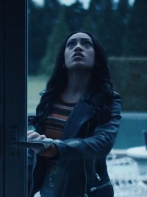 Lexi Underwood Cruel Summer Black Leather Jacket