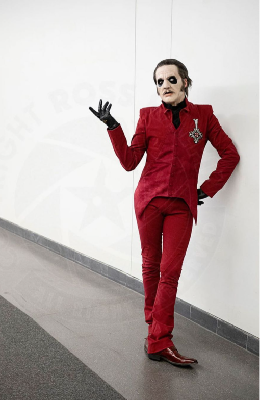 Cardinal Copia Ghost Costume Suit