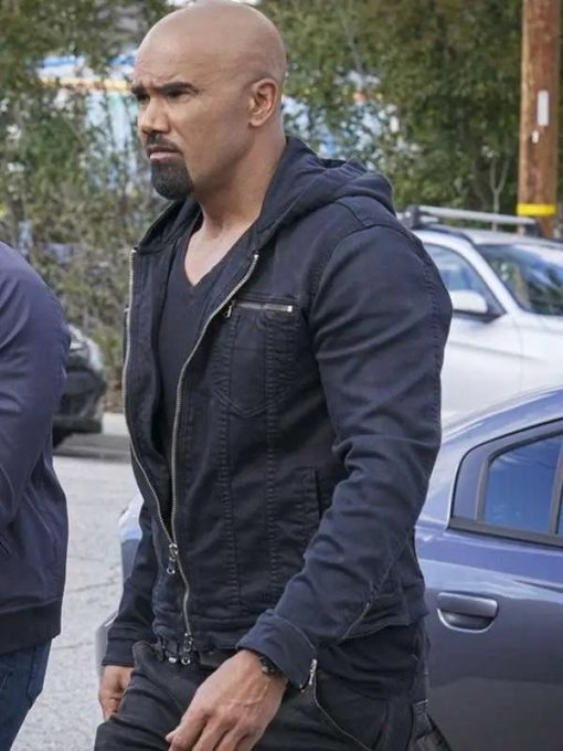 Shemar Moore S.W.A.T. S06 Black Jacket