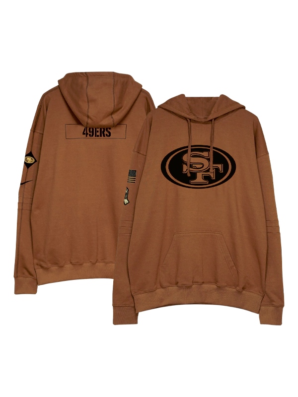 salute to service 49ers sweatshirt