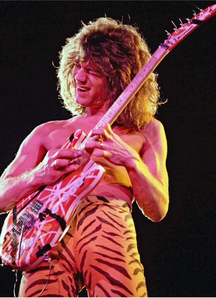 Eddie Van Halen Tiger Print Jacket - Free Shipping