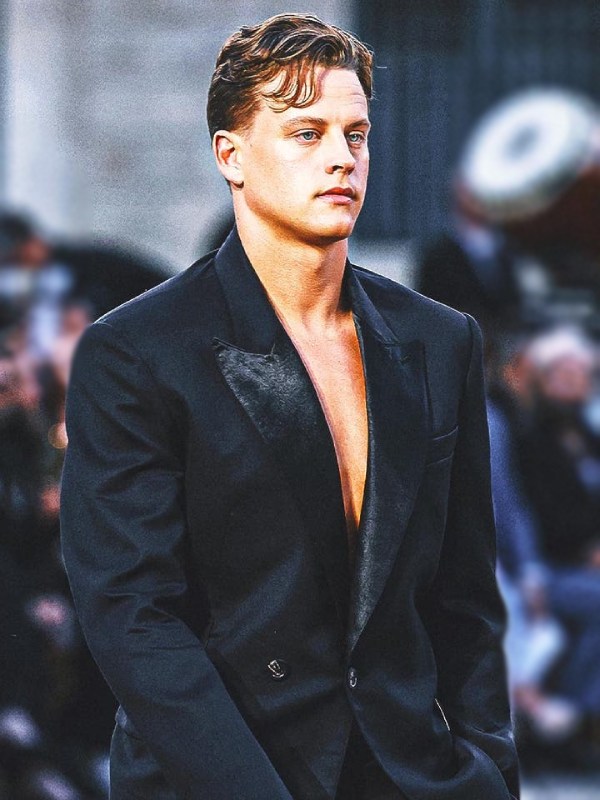 Joe Burrow Backless Black Suit Texas Jackets