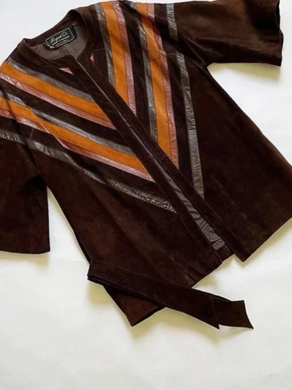 Unprisoned S02 Kerry Washington Striped Jacket - Texas Jackets